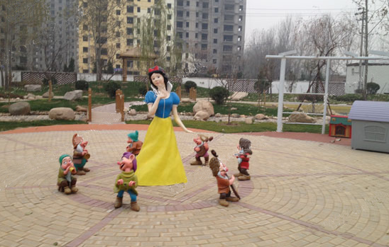 【幼儿园环境雕塑项目案例】——郑州米奇幼儿园